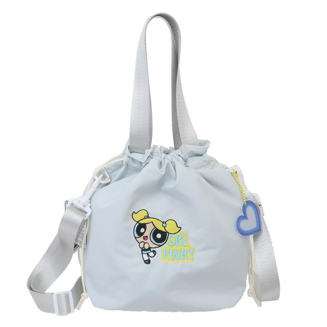 パワーパフガールズ ショルダーバッグ 巾着ショルダー バブルス マリモクラフト 斜め掛けかばん キャラクター グッズ拍卖