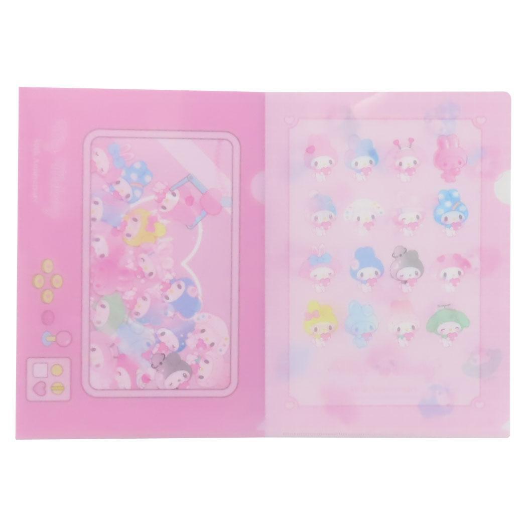 マイメロディ クリアフォルダー A4クリアファイル2枚セット 50th サンリオ ワタナベ 新学期準備文具 キャラクター グッズ拍卖