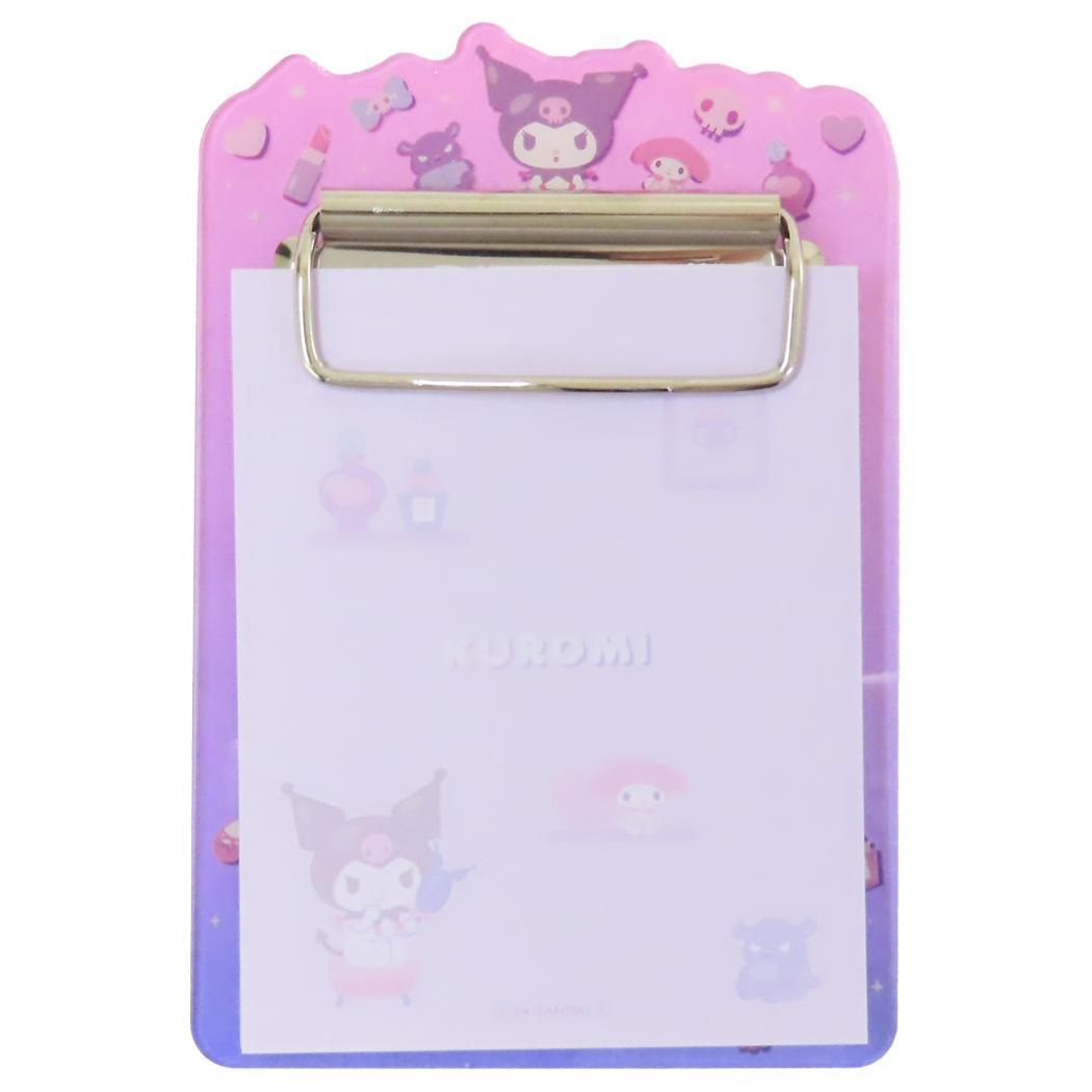 クロミ メモ帳 アクリルバインダーメモ エブリウェアークロミ サンリオ ティーズファクトリー 新学期準備文具 キャラクター グッズ拍卖