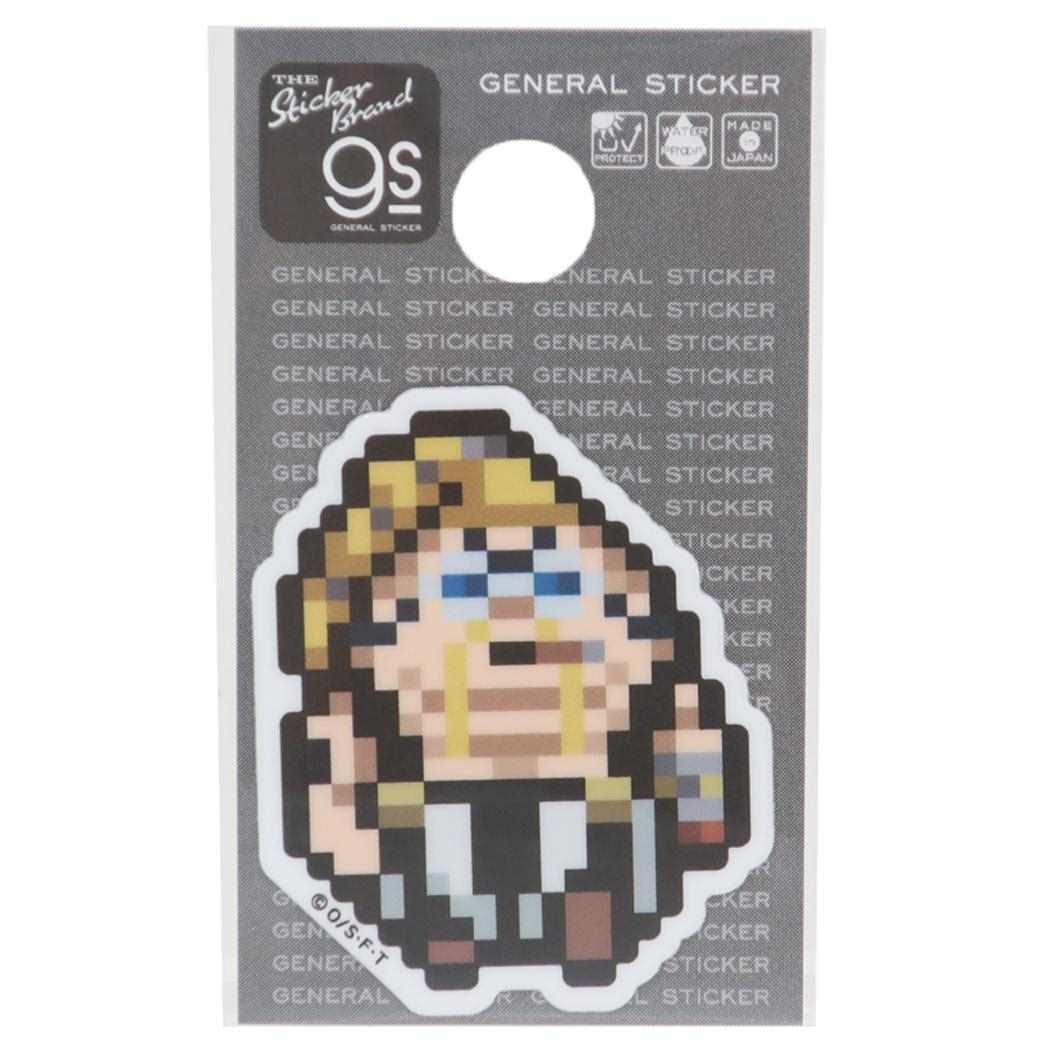 ワンピース ビニールシール ダイカットミニステッカー ピクセル Sサイズ クイーン 少年ジャンプ ゼネラルステッカー 耐水耐光 デ拍卖