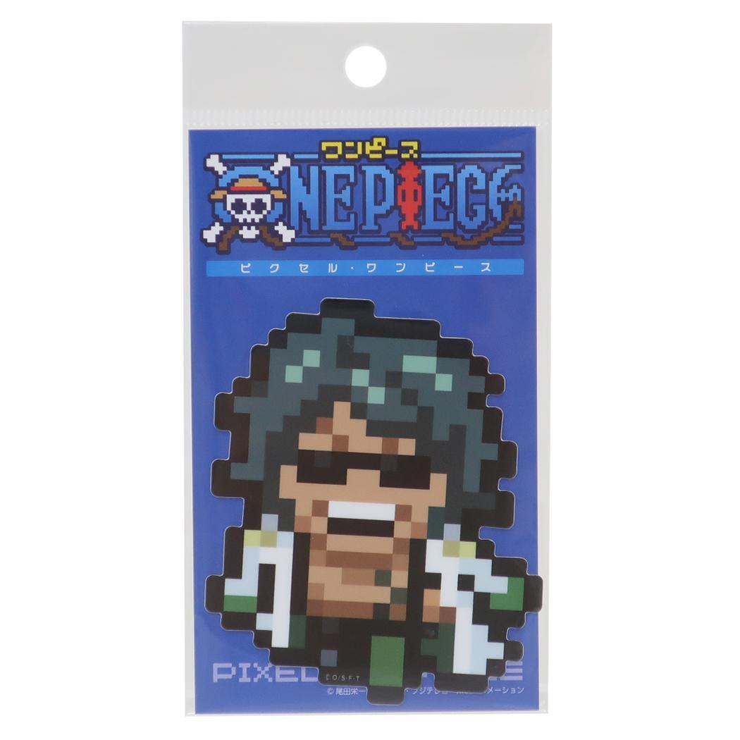 ワンピース ダイカットシール ビニールステッカー ピクセル 緑牛 少年ジャンプ ゼネラルステッカー デコステッカー 耐水耐光 アニ拍卖