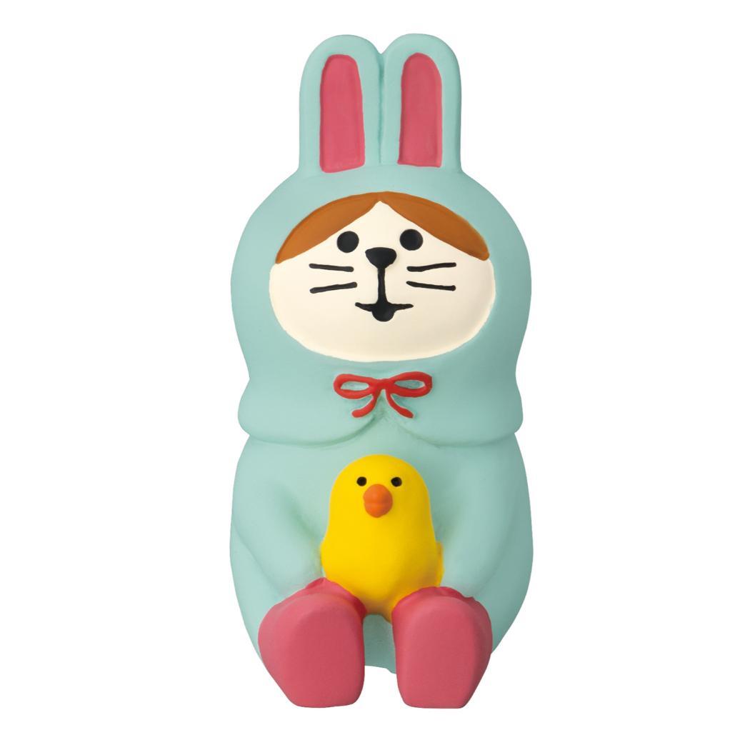 concombre Happy Easter マスコット うさぎにゃんこ ひよこ デコレ インテリア かわいい グッズ拍卖