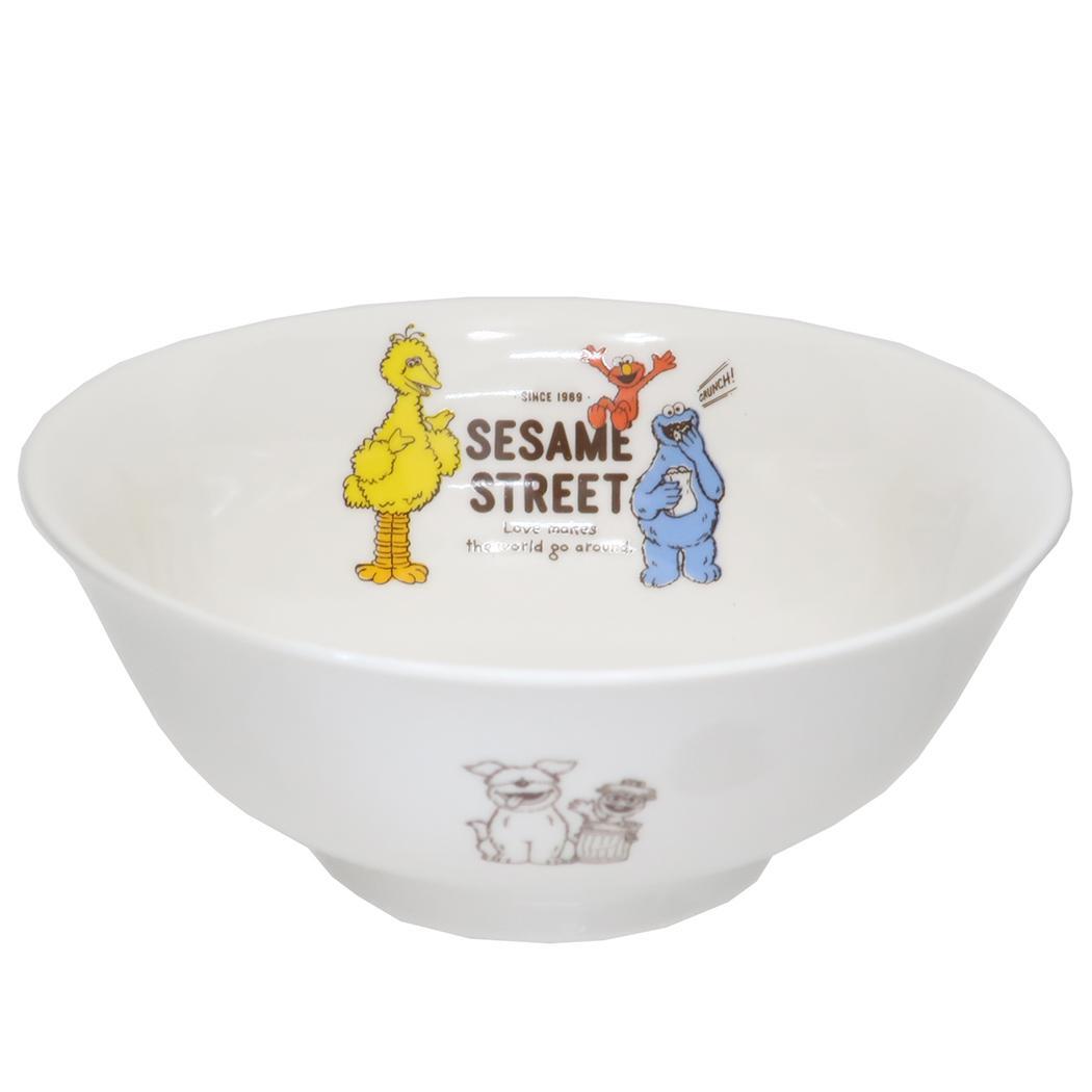 セサミストリート ラーメン丼 中華どんぶり レトロスタイル 金正陶器 中華食器 キャラクター グッズ拍卖