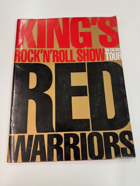 RED WARRIORS レッドウォーリアーズ 88年 ツアー パンフレット / ROCK 80s ダイヤモンドユカイ 拍卖