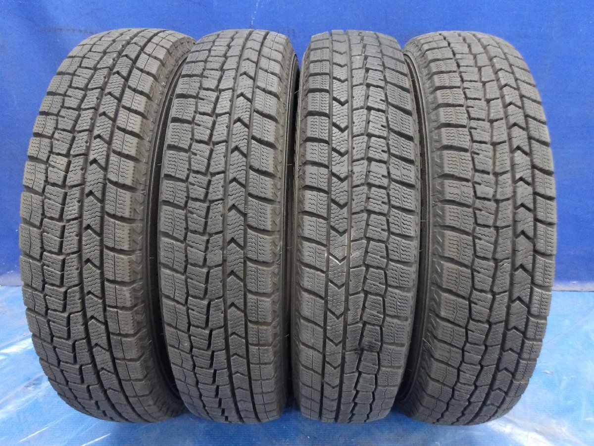 ◎『DUNROP ダンロップ WINTERMAXX WM02 ウィンターマックス 145/80R13 2022年製 冬タイヤ スタッドレスタイヤ 4本セット』拍卖