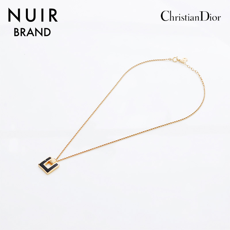 クリスチャンディオール Christian Dior ネックレス ゴールド拍卖