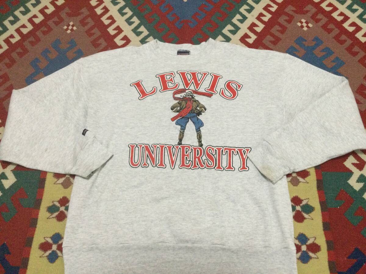 made in USA jansport スウェット LEWIS UNIVERSITY アメリカ製 ビンテージ vintage ヴィンテージ スエット XL拍卖