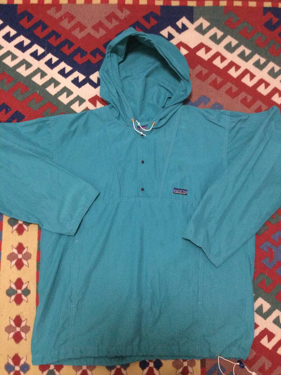 80s made in USA アメリカ製 Patagonia パタゴニア マウンテンパーカー エメラルドグリーン 希少 L ヴィンテージ vintage ビンテージ拍卖
