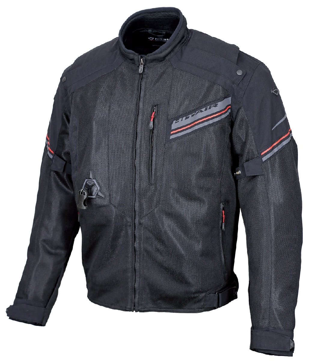 無限電光 ヒットエアー(hit-air) MX-9 エアバッグメッシュジャケット(エアバッグ装備) ブラック/XL拍卖