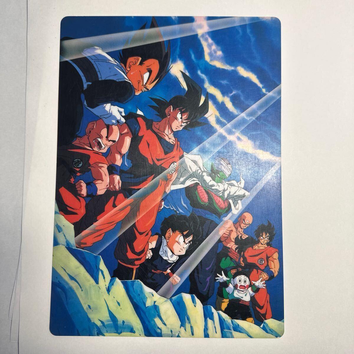当時物 1994年 東映動画 ドラゴンボールZ 下敷き 孫悟空 180mmx255mm拍卖