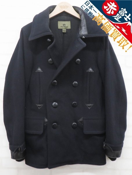 3J6013/Nigel Cabourn ウールPコート ナイジェルケーボン ピーコート拍卖