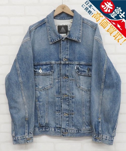 8T8872/Levi's SilverTab オールインデニムトラッカージャケット バングラデシュ製 A7307-0000 リーバイス シルバータブ Gジャン拍卖