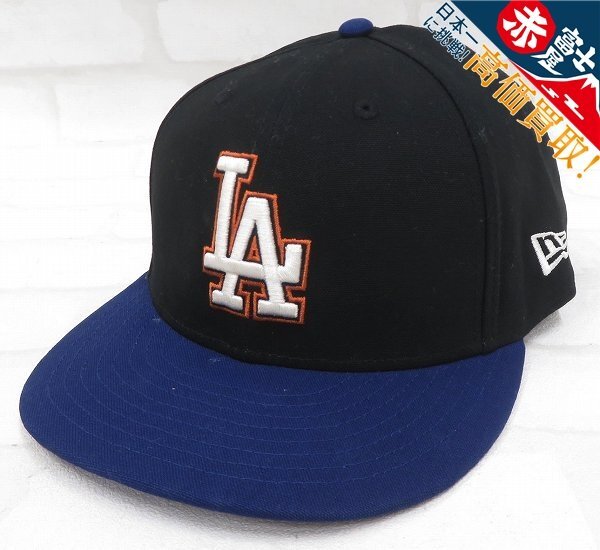 1H7673/NEW ERA 59FIFTY ドジャース ベースボールキャップ ニューエラ拍卖