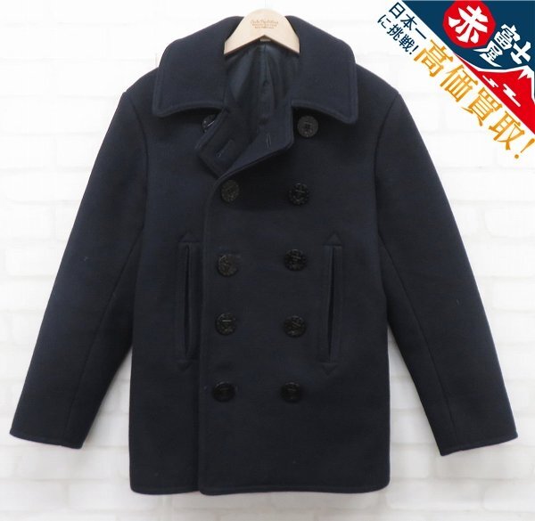 3J5957/BUZZ RICKSON'S PEA COAT BR11554 バズリクソンズ ピーコート Pコート拍卖
