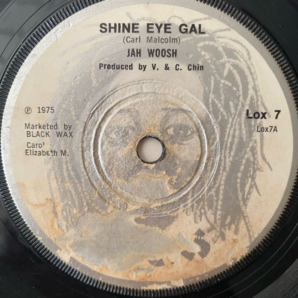 Jah Woosh Shine Eye Gal 7inch拍卖