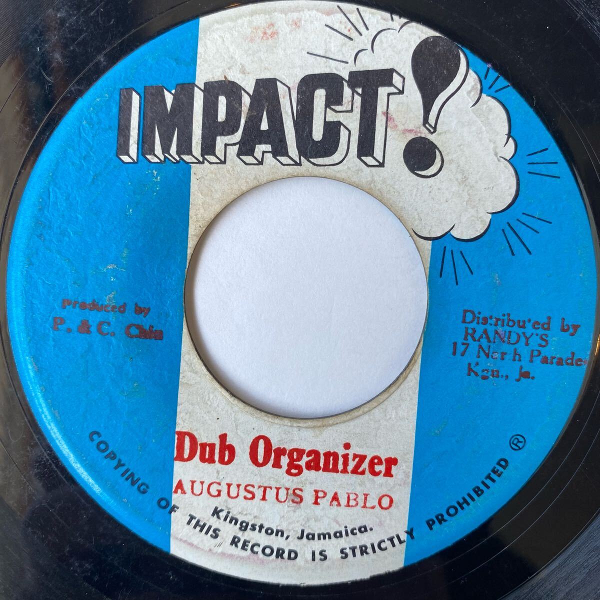 Augustus Pablo Too Late / Dub Organizer拍卖