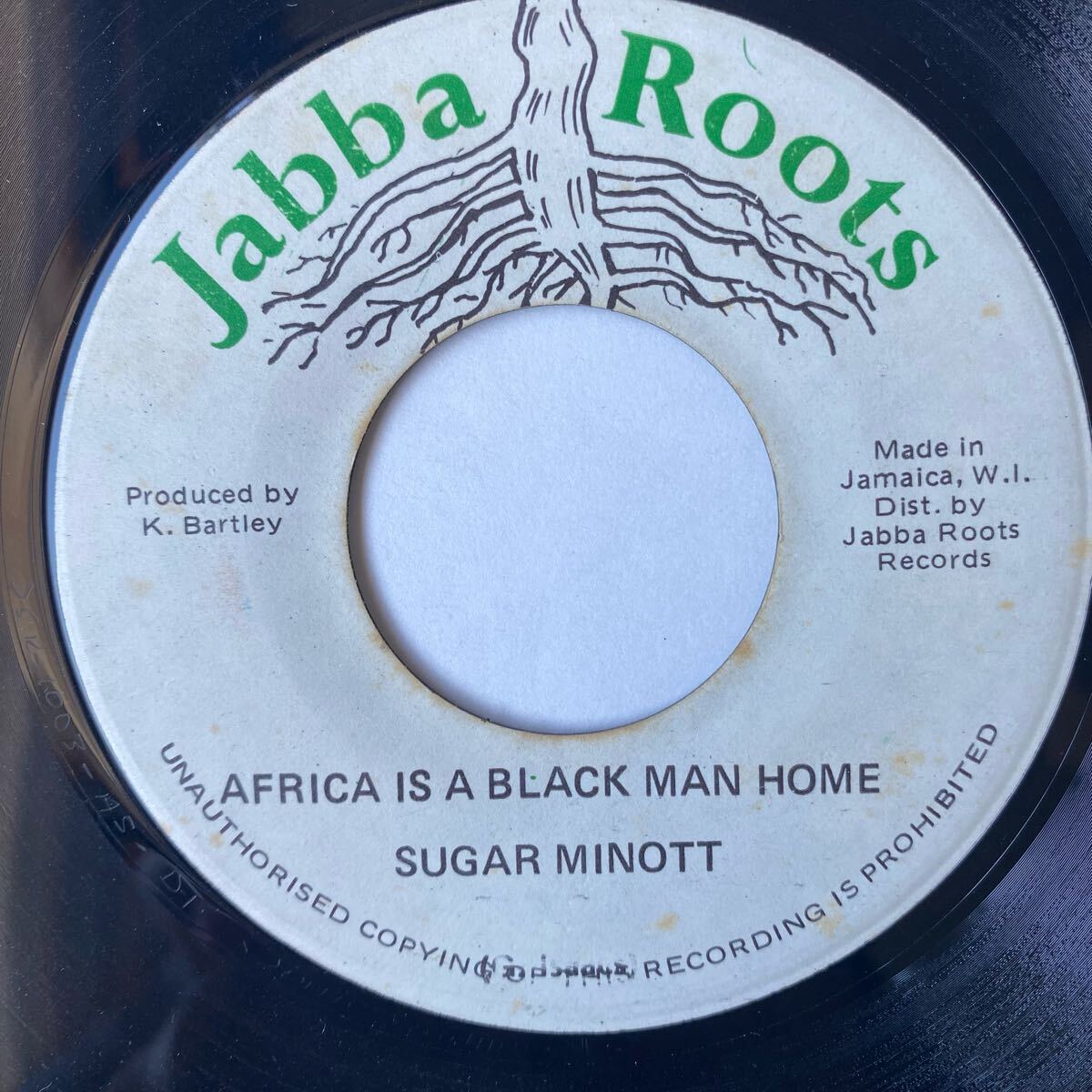 Sugar Minott Africa Is A Black Man Home拍卖