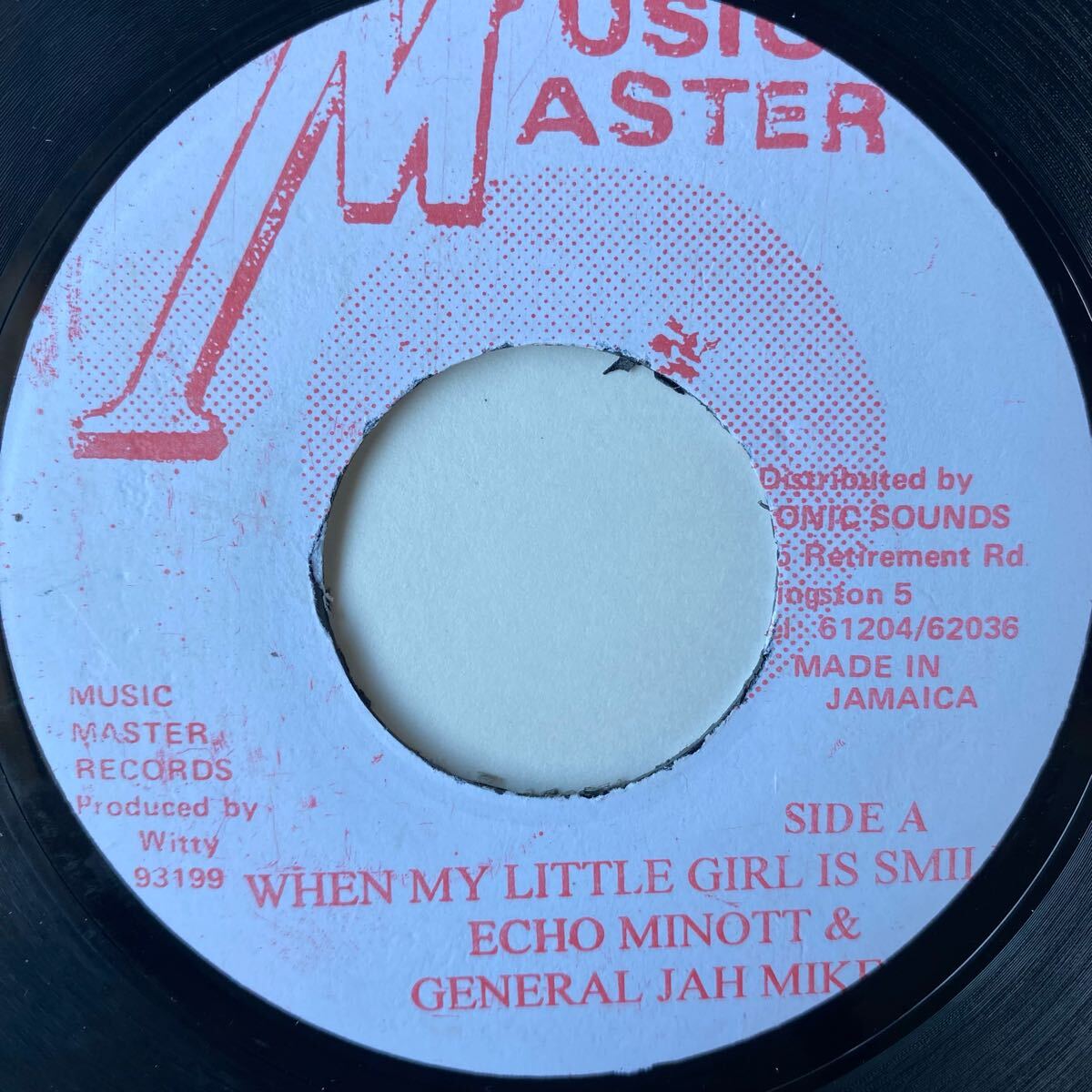 Echo Minott General Jah Mikey When My Little Girl Is Smiling拍卖