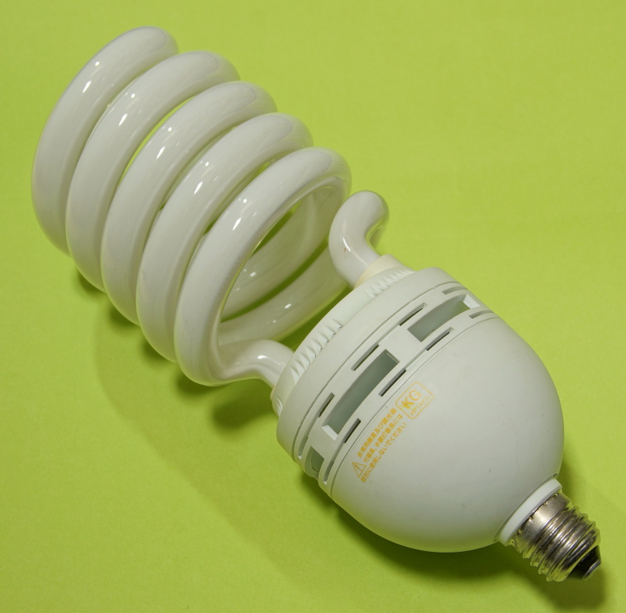 85W 電球色スパイラル蛍光灯 JEFCOM”EFD85-SL” E26口金 2700K 中古拍卖