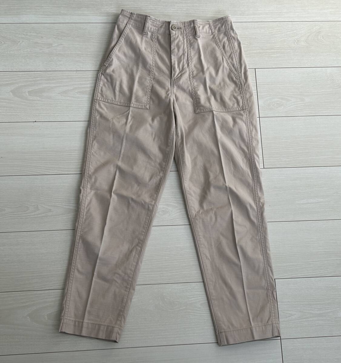 ★ユニクロ UNIQLO ベイカーパンツ ナチュラル レディース★拍卖