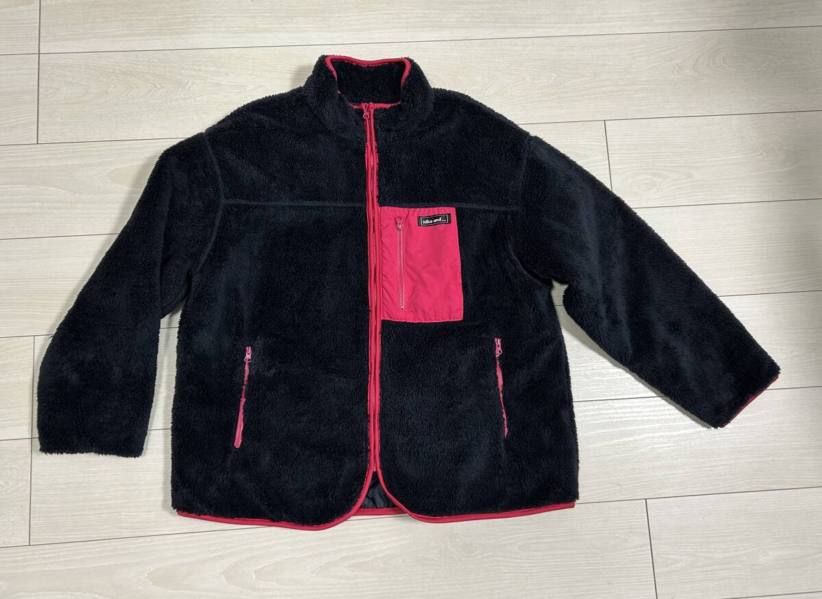 ★niko and... ニコアンド ボアブルゾン フリースジャケット サイズ4★拍卖