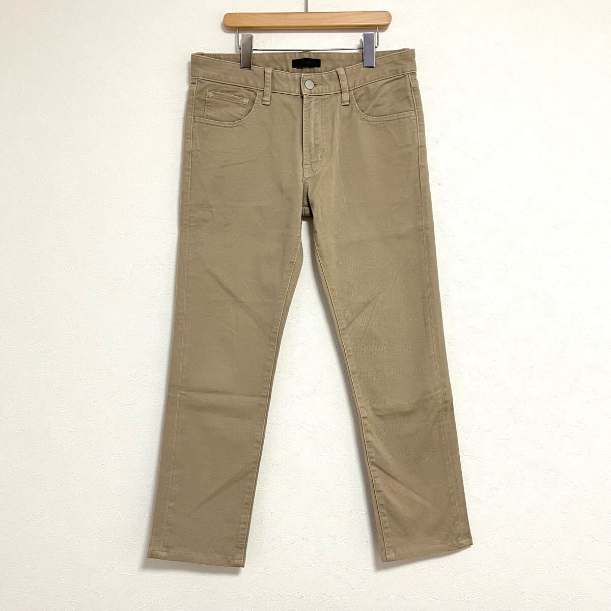 はき心地快適!定番◎人気【UNIQLO JEANS】ユニクロ ジーンズ スキニー パンツ ボトムス チノ ストレッチ アメカジ ベージュ W30/Y25962mm 拍卖