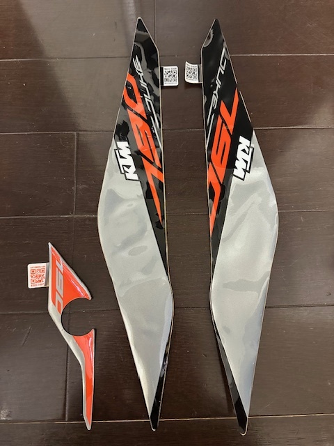 KTM790DUKE純正デカール拍卖