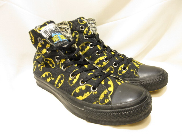 CONVERSE ALL STAR HI 23.5cm BATMAN コンバース オールスター ハイ バットマン ハイカット アメコミ DCコミック スニーカー拍卖