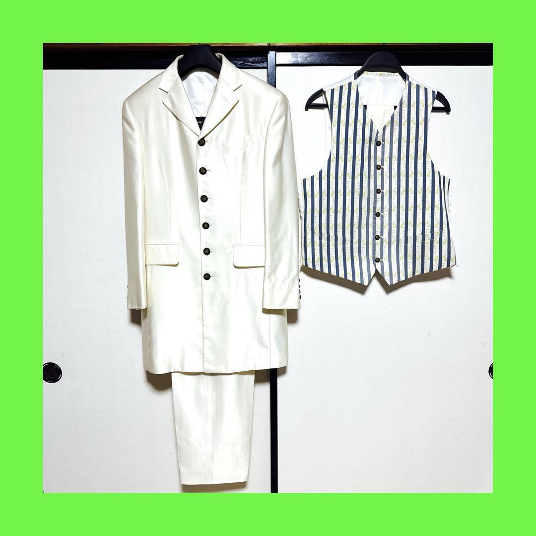 タキシードスリーピースアジャスター付きネクタイ付き冠婚結婚式イベント入学式入園式拍卖