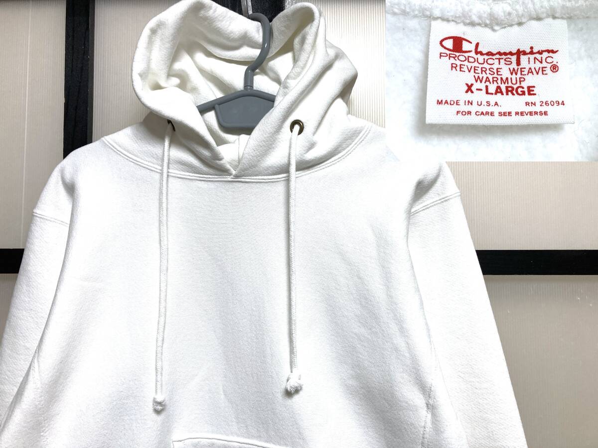 チャンピオン リバースウィーブ 赤単タグ 復刻 目無し パーカー USA製 / CHAMPION REVERSE WEAVE SWEAT PARKA スエット アメリカ製拍卖