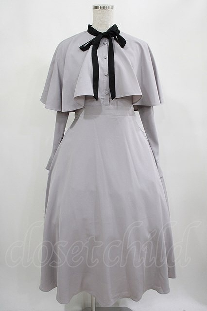 Maison de FLEUR / マレフィセント/ワンピース Free グレー H-25-02-22-001-LO-OP-NS-ZH拍卖