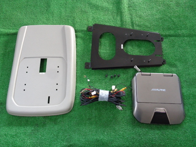 ALPINE アルパイン TMX-R1050GB フリップダウンモニター 10.2インチ セレナC25 取り付けステー カバー付き Y7.0244拍卖