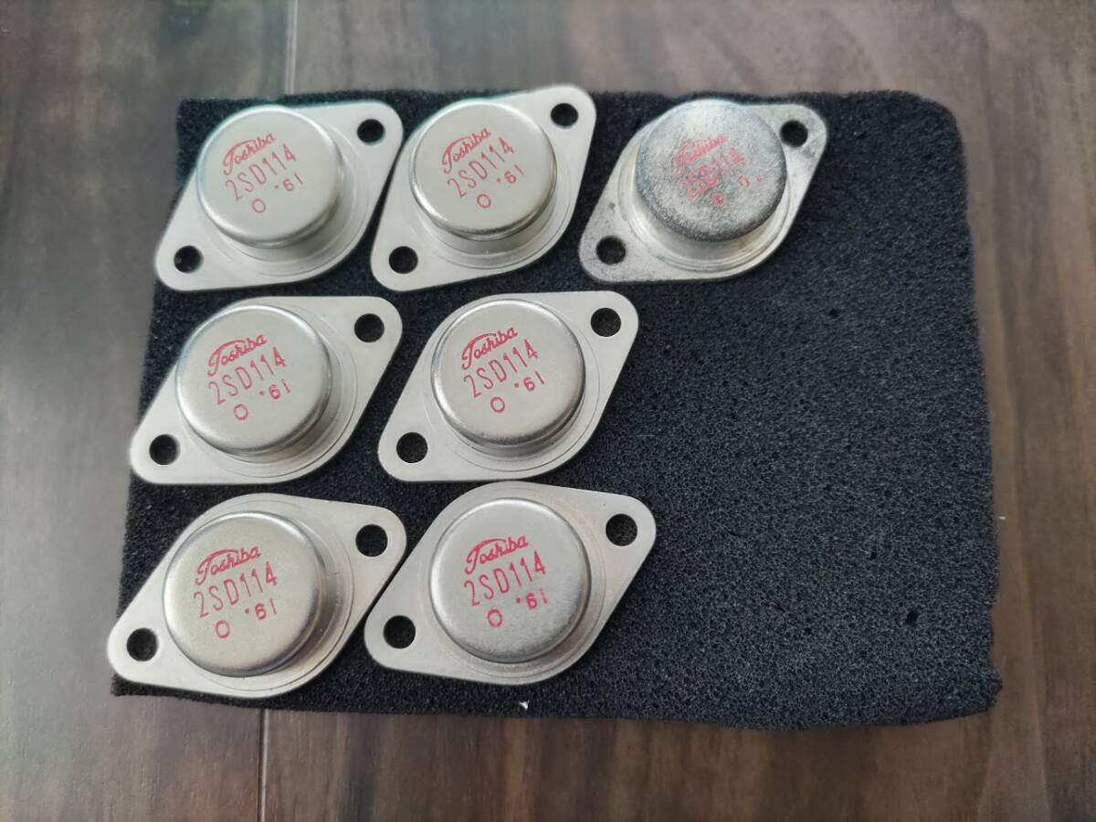 ★トランジスタ 2SD114 東芝 7個★未使用品拍卖