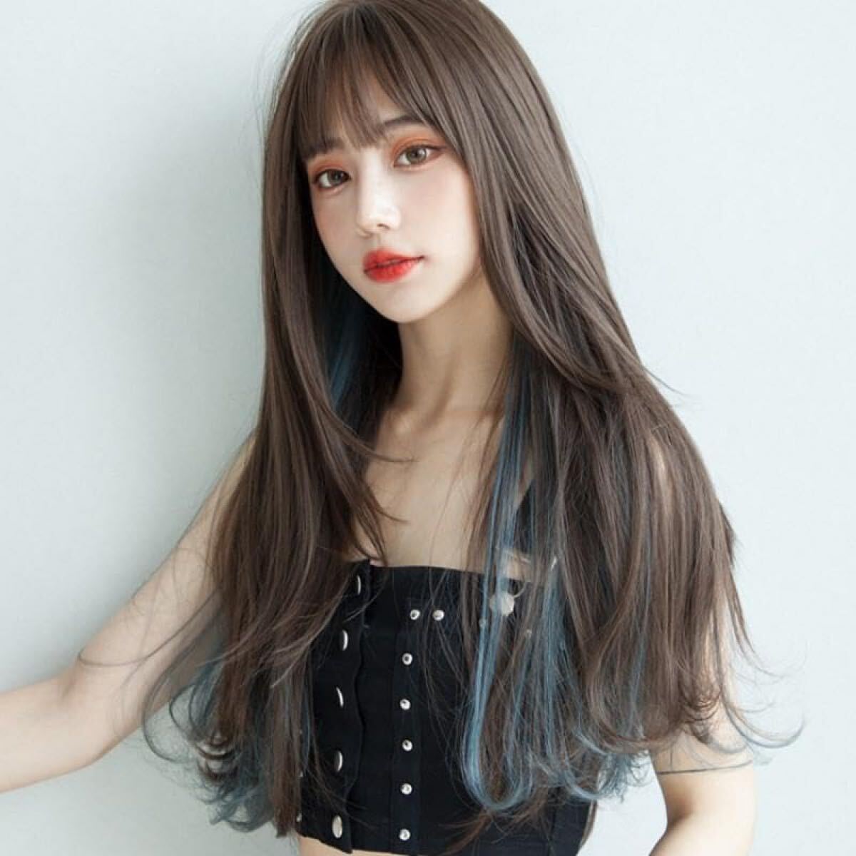 小顔効果 ロングヘアー フルウィッグ かつら コスプレ ウイッグ ハロウィン拍卖