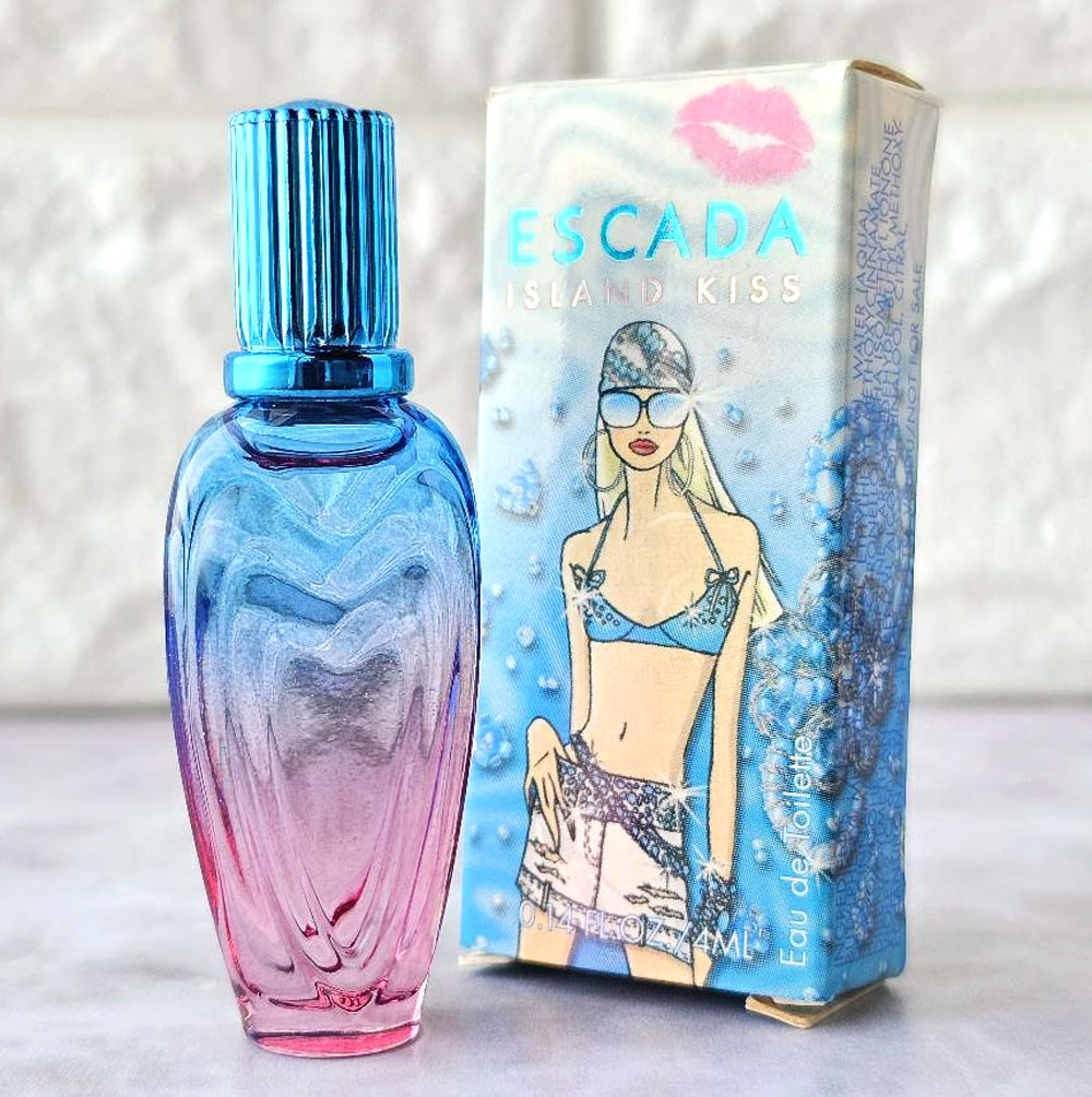 ★液体未使用★ESCADA エスカーダ/ISLAND KISS アイランド キッス ミニ香水★4ml・EDT★拍卖