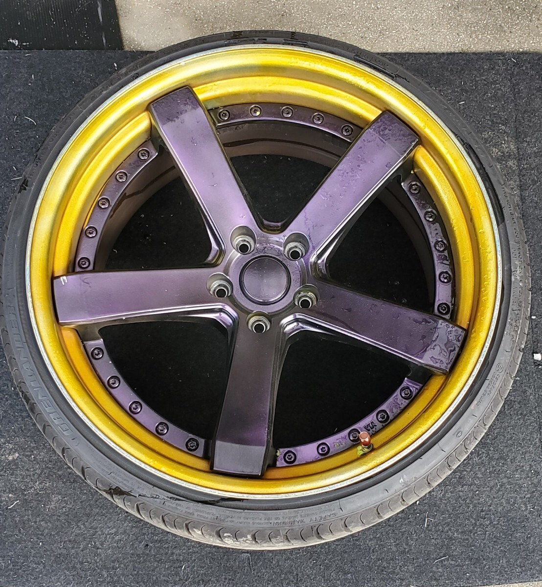 ワーク WORK ジースト 20インチ 1本 PCD114.3 5H 10J +15 235/30R20拍卖