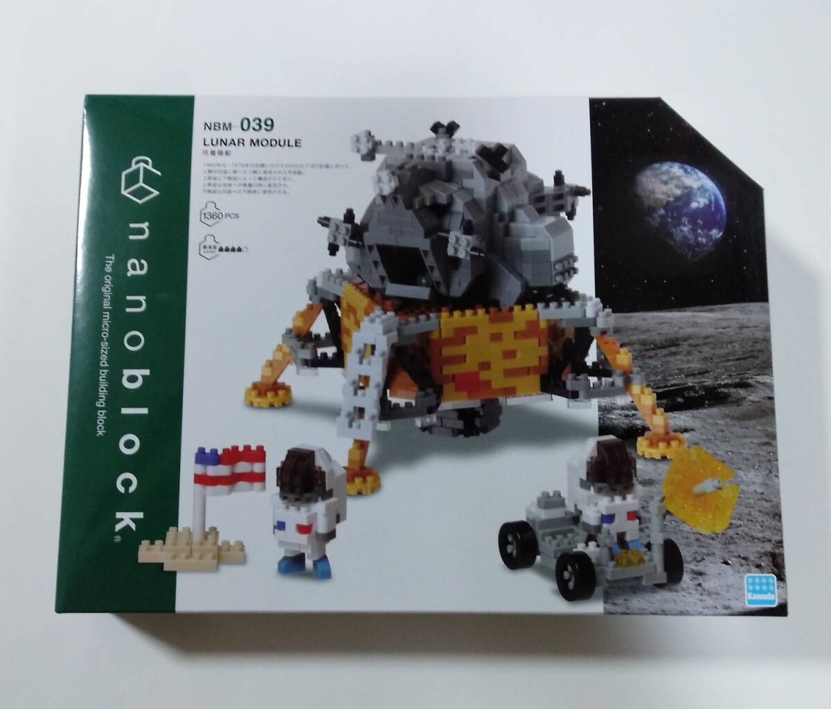 nanoblock ナノブロック 月着陸船 NBM-039拍卖
