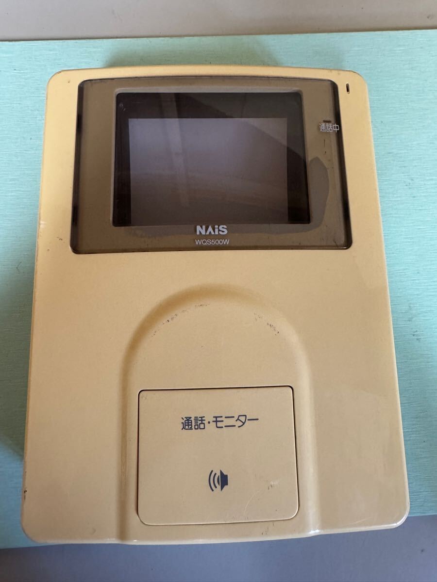 NAiS WQS500W 通電、通話押すと音出る、その他未確認現状品ジャンク品部品取り完全ジャンク品かもしれません拍卖