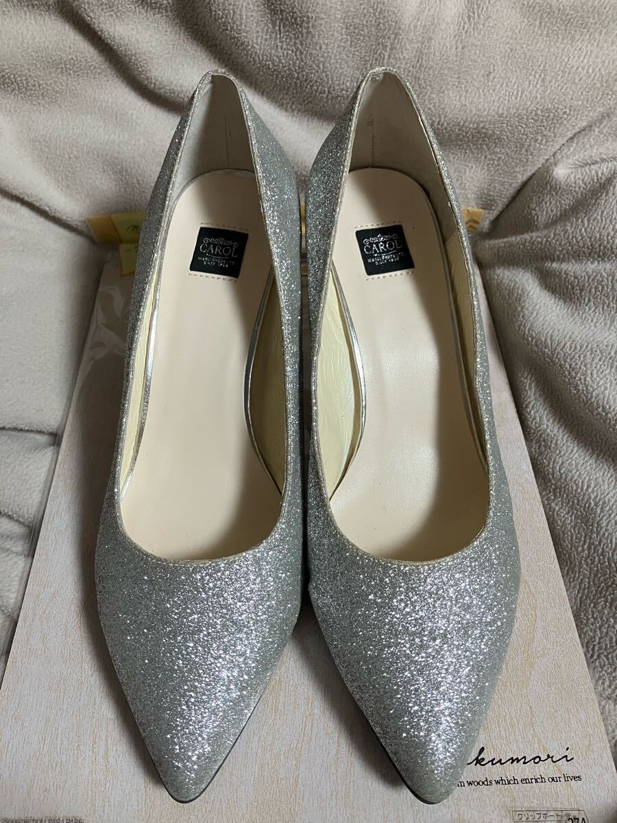 本革パンプス 新品未使用 大きいサイズ 26.0cm 42 CAROL拍卖