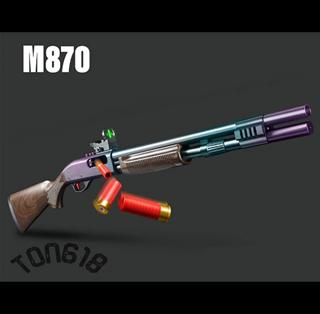 【実銃に近いリアルな排莢式!】M870 ポンプアクション ショットガン レミントン 排莢式 モデルガン拍卖