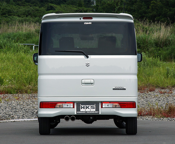 【HKS】LEGALマフラー エブリィワゴン DA17W R06A TURBO専用 2WD (条件付き送料無料)拍卖