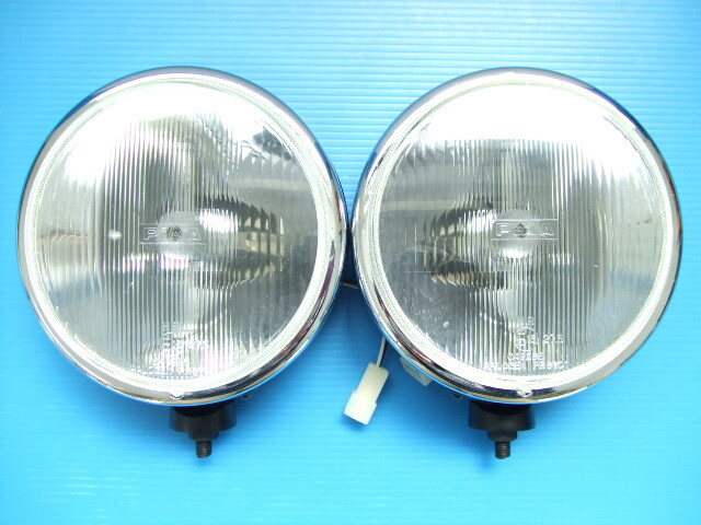 当時物 新品 PIAA80 丸型 18cm スポットランプ フォグランプ H3バルブ 補助灯 ピア 旧車 丸形 オフロード トラック ワークスプロpro PR8101拍卖