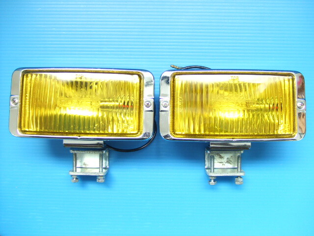 当時物 新品 IPF スバル純正 レオーネ グランダム 角型 フォグランプ 旧車 昭和 SUBARU 富士重工 ドミンゴ サンバー レガシー 360 レガシィ拍卖