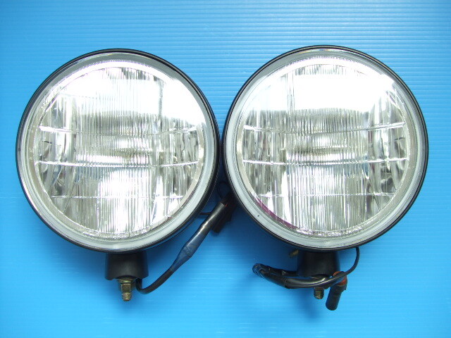 ほぼ新品 コイト 丸型 18cm フォグランプ H3バルブ 補助灯 KOITO190 旧車 丸形 パジェロミニ トラック オフロード クロカン ミニバン当時物拍卖