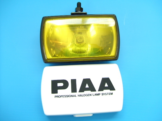 当時物 新品1個 PIAA40角型スポットランプ カウル用ピア旧車フォグランプ ロケットカウル イエローレンズCBX CBR XJ 400ゼファー族車sub5拍卖