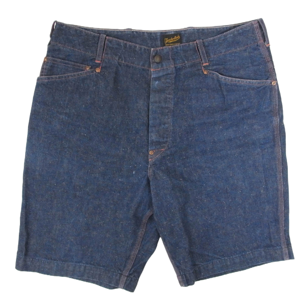 TENDERLOIN テンダーロイン T-PAINTER SHORTS ペインター ショート デニ ムパンツ ボタンフライ インディゴブルー系 S【中古】拍卖
