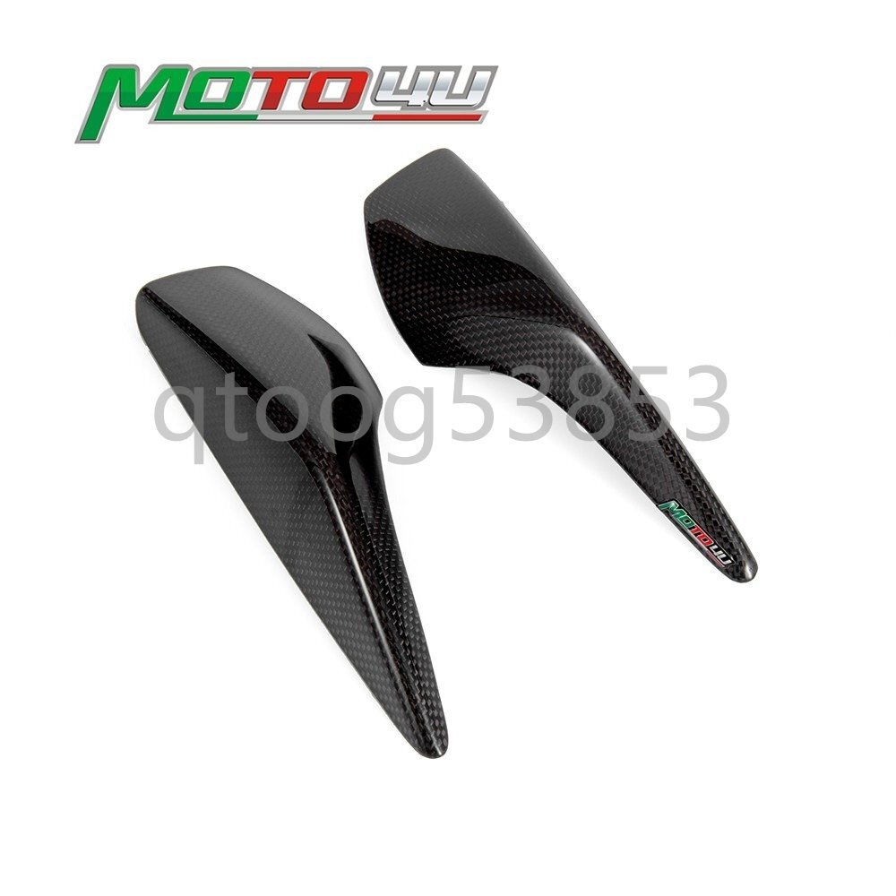 Ducati ドゥカティパニガーレ V4 2018-2019 カーボンファイバー リア シート サイドカバー パネル フェアリング拍卖
