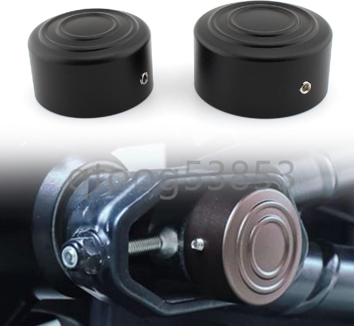 ハーレー スポーツスター S 1250 RH1250 PAN AMERICA PA1250 用リア アクスル ナット カバー拍卖