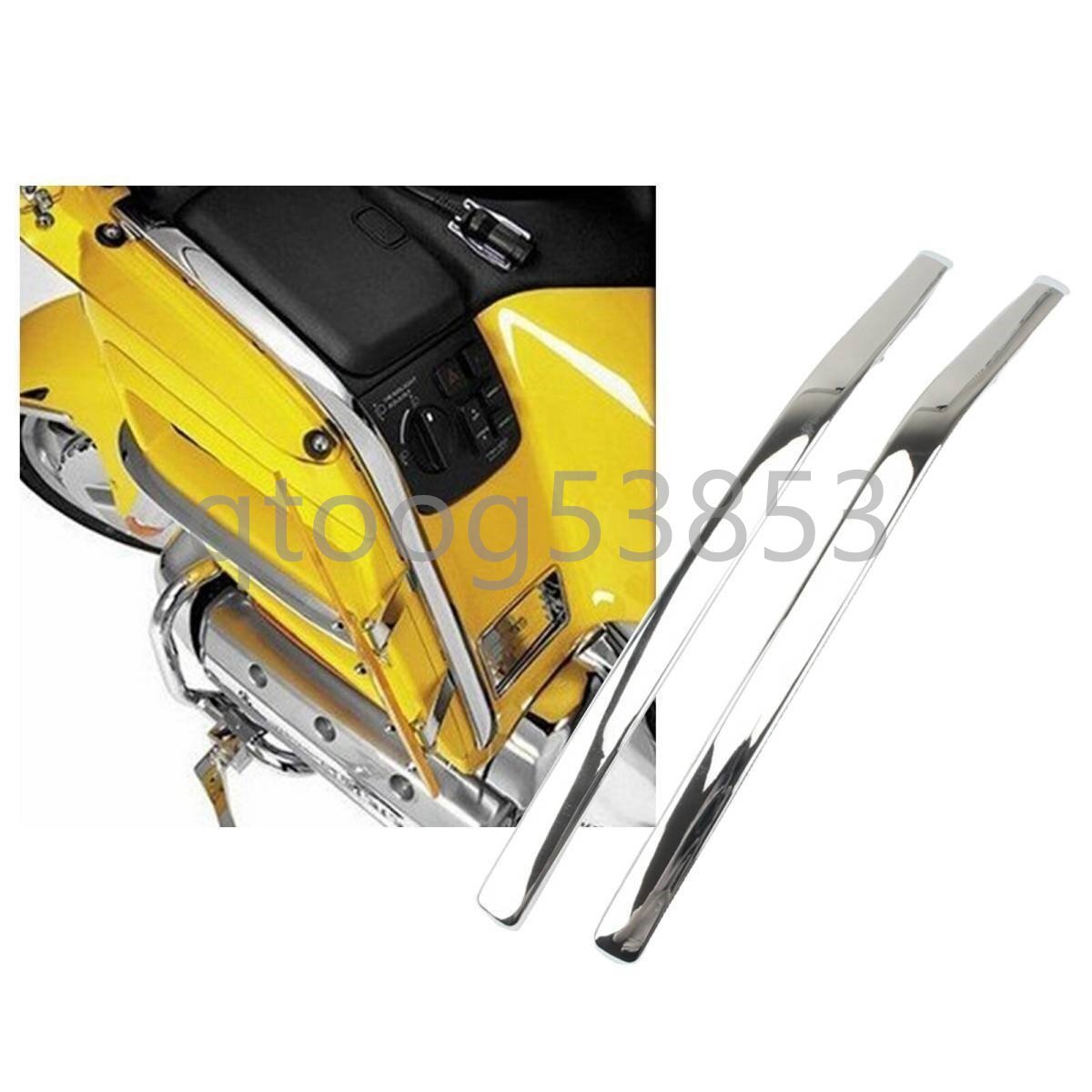 カウル フェアリング エンジン ガード カバー フレーム 外装 カスタム シルバー ホンダゴールドウィングGL1800拍卖