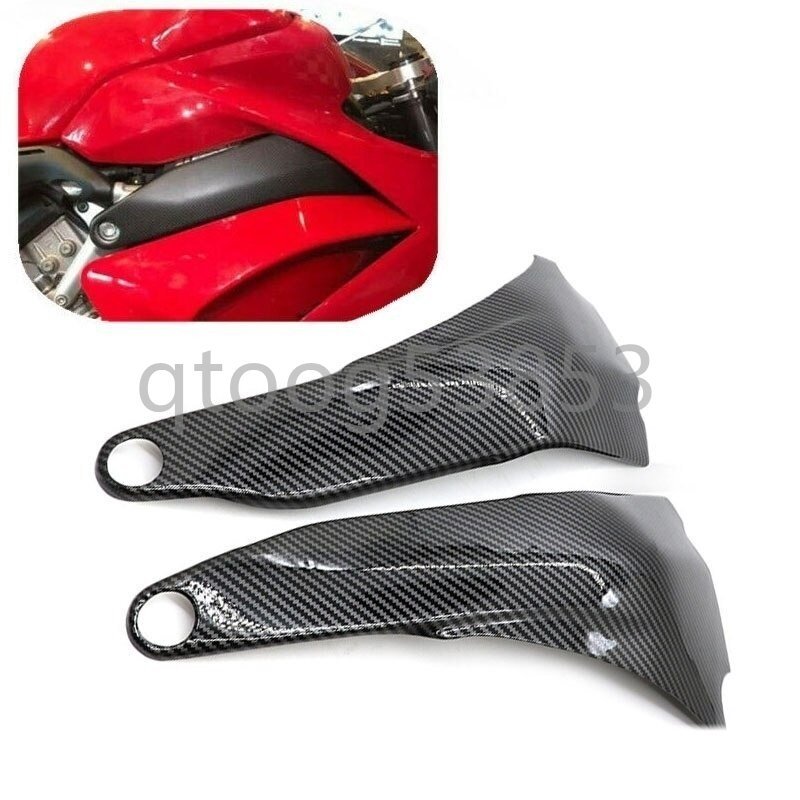オートバイ パーツ タンクサイドカバー 左右 Ducati ドゥカティ パニガーレ V4 V4S V4R 2018 2019 カーボン拍卖